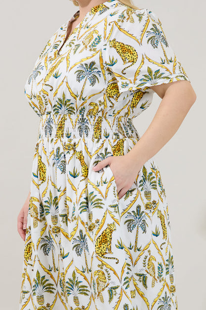 Belraj Poplin Maxi Dress Tigress Curve