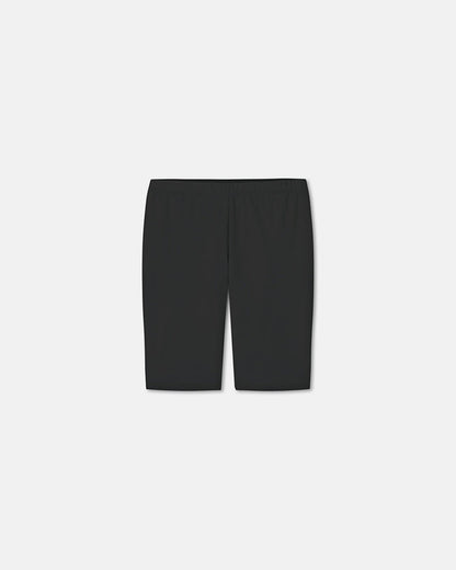 Biker - Stretch Jersey Swim Shorts - Black