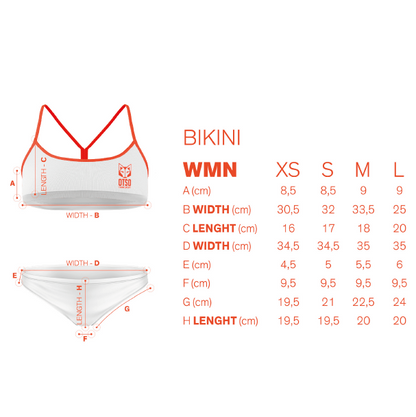 Bikini - S.W.Smiley Concrete Canvas Egg
