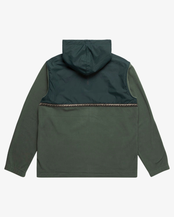 פליז קפוצ’ון לגברים Billabong Boundary Lite – ירוק