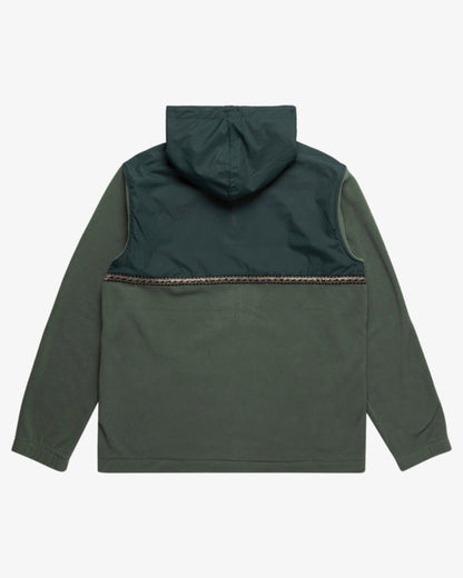 פליז קפוצ’ון לגברים Billabong Boundary Lite – ירוק
