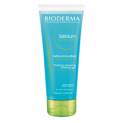 Bioderma Sebium Gel Moussant Purifying Cleansing Foaming Gel 100Ml