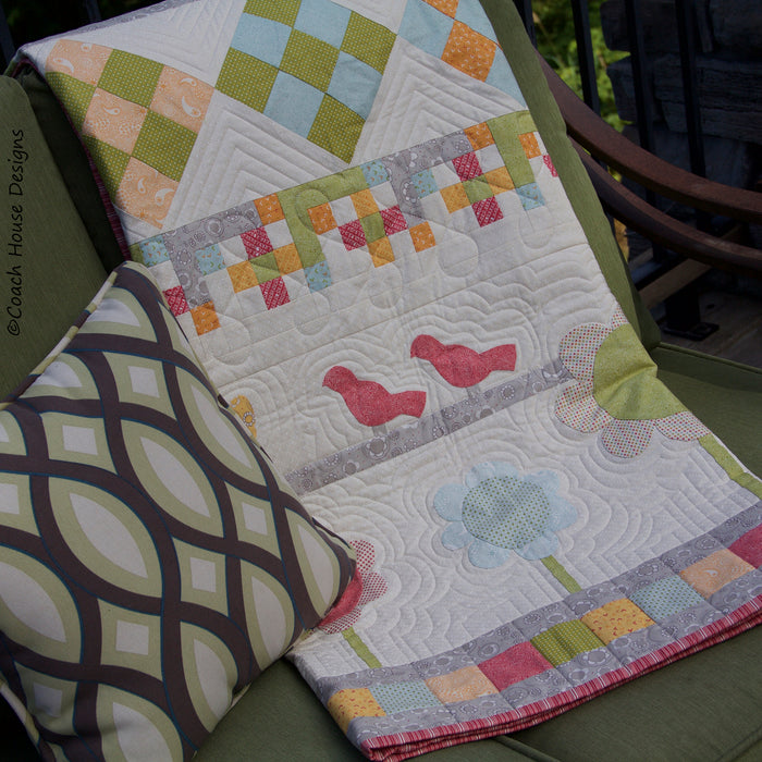 Birds in the Garden Quilt Pattern