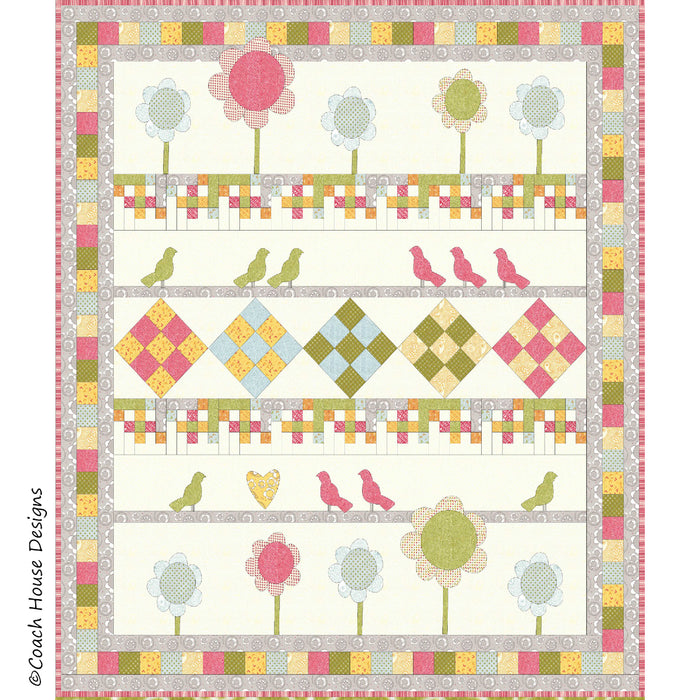 Birds in the Garden Quilt Pattern