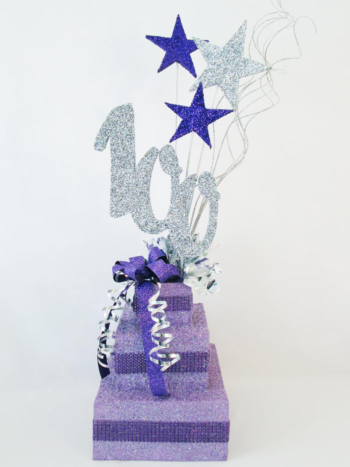 100th Birthday centerpiece - Designs by Ginny