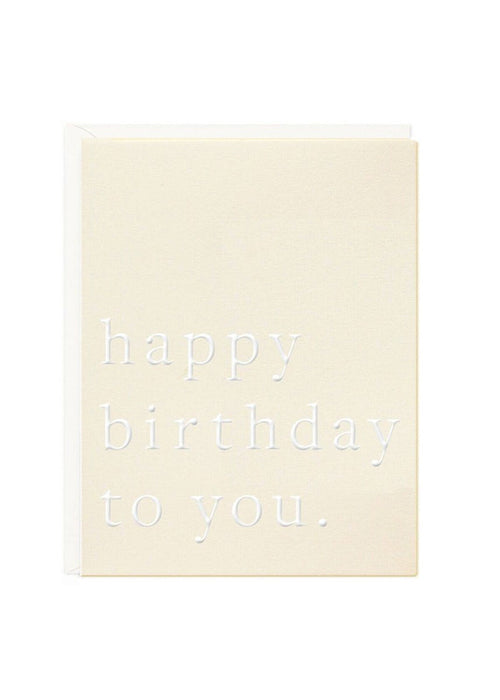 Birthday Chic Card