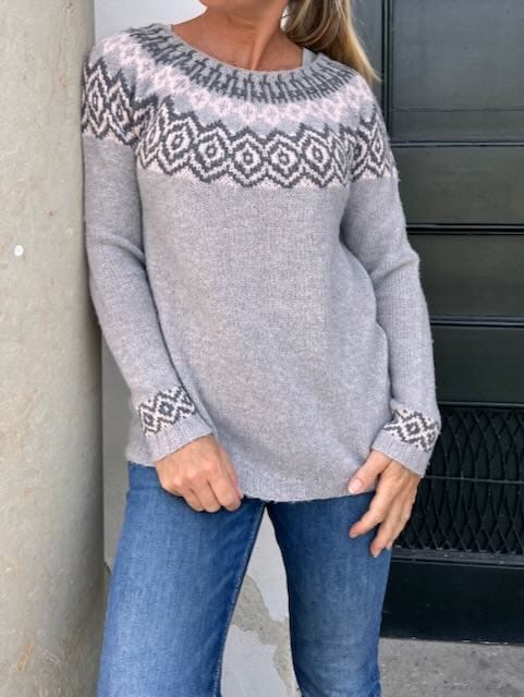 Björk Sweater, No 3 knitting kit
