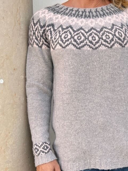 Björk Sweater, No 3 knitting kit