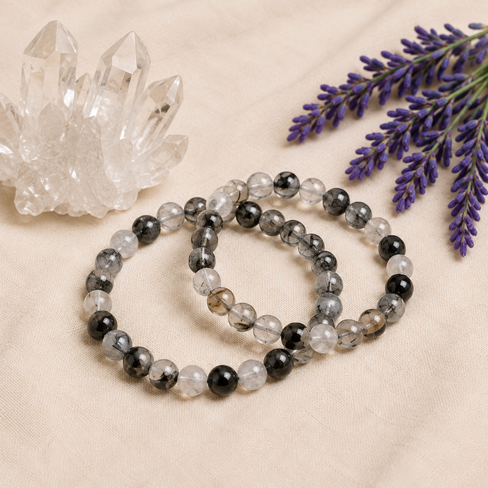 Black Rutile Bracelet (Trauma and Depression)