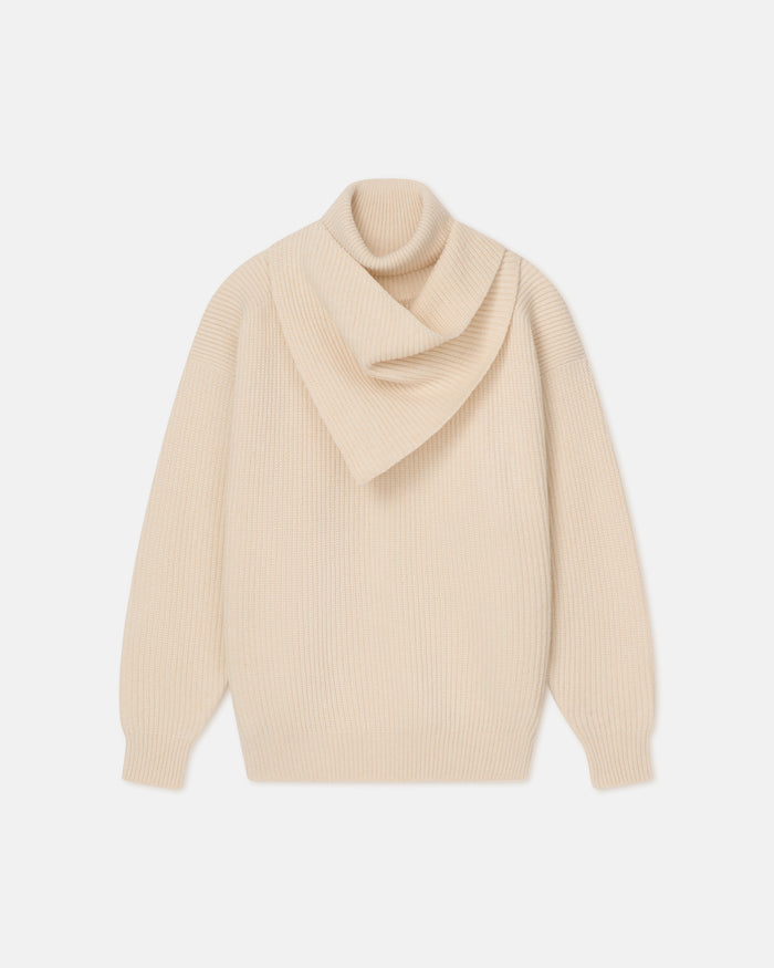 Blaer - Merino sweater - Creme