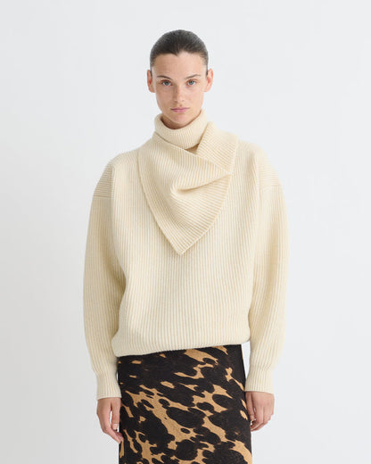 Blaer - Merino sweater - Creme