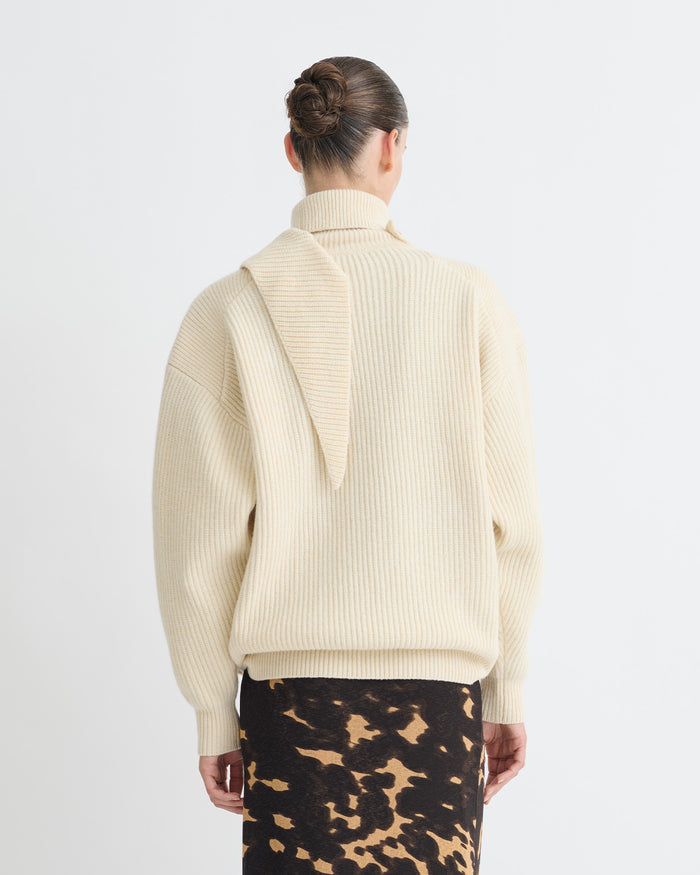 Blaer - Merino sweater - Creme