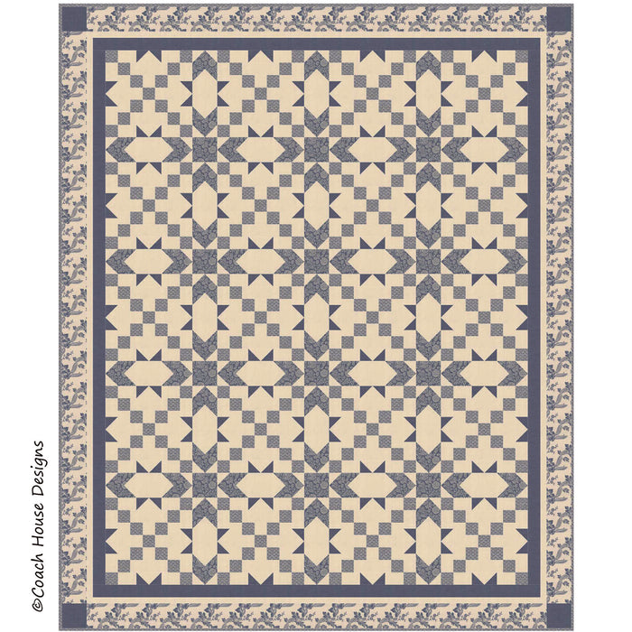 Bleu - Day & Night Quilt Pattern