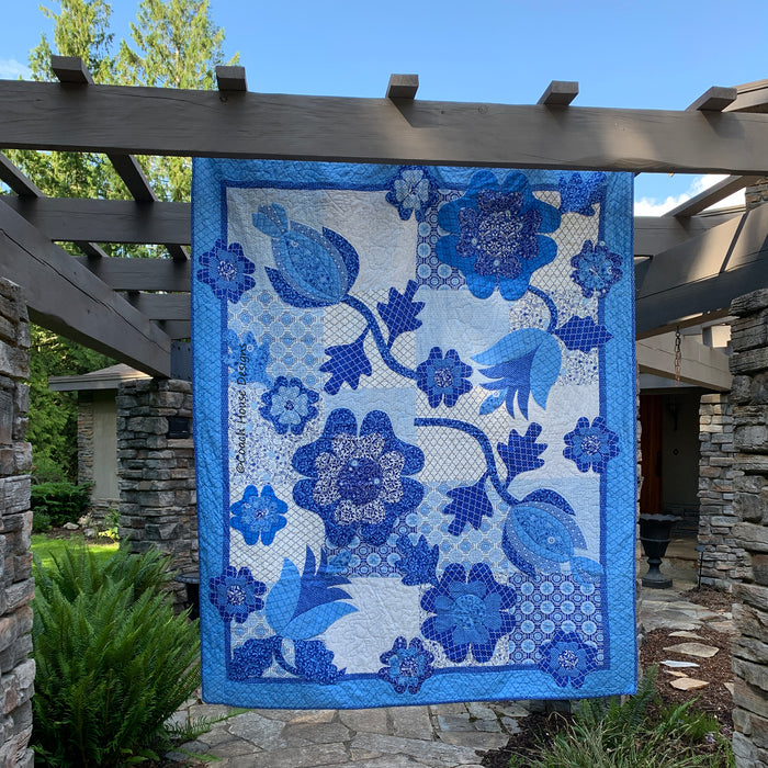 Blue Rhapsody Quilt Pattern