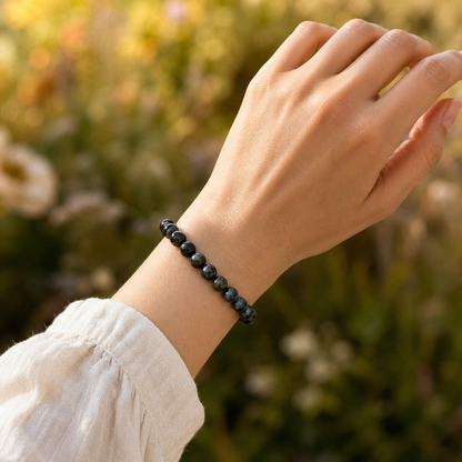 Blue Tiger Eye Bracelet (Generosity and Dreams)