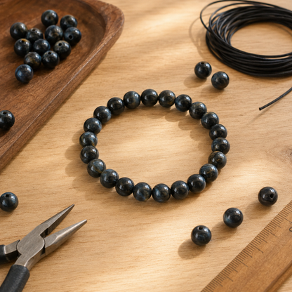 Blue Tiger Eye Bracelet (Generosity and Dreams)