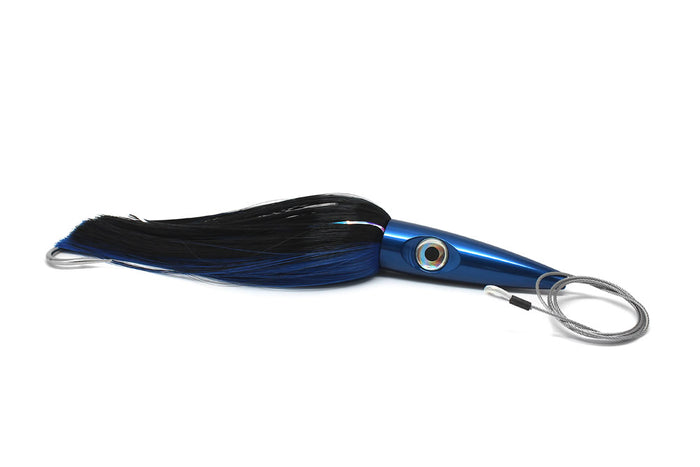 Bluewater Primo Wahoo Dart, Blue Head w/Blue/Black Hair - Rigged