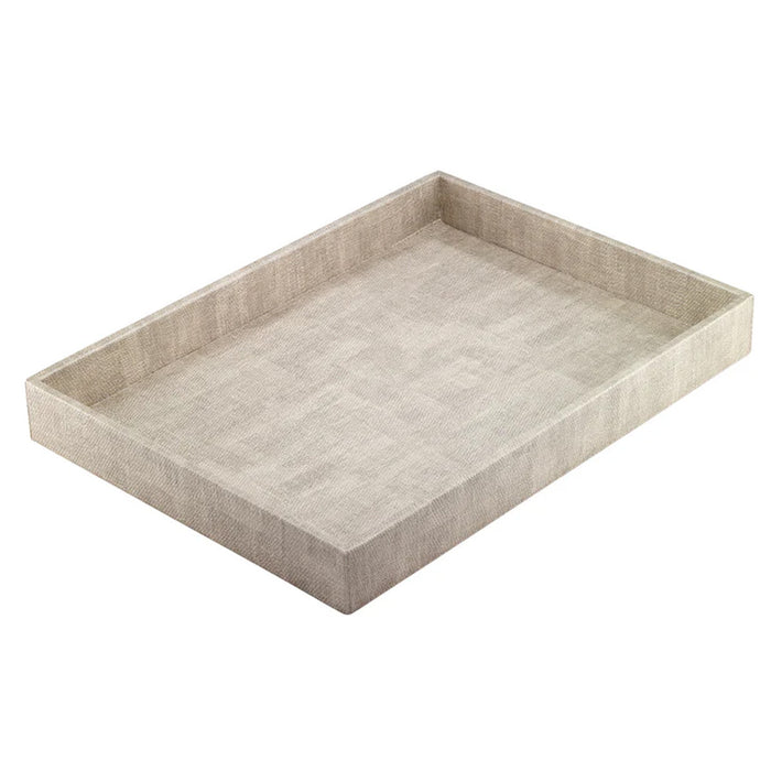 Bodrum Luster Birch  13x18 Inch Rectangle Tray