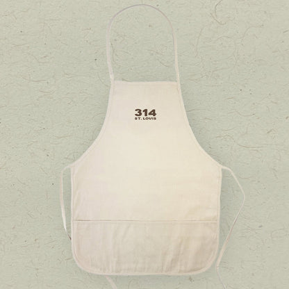 Bold Area Code and City - Custom Women's Apron