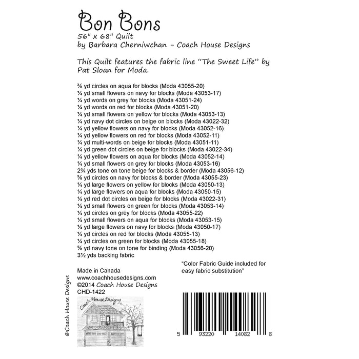 Bon Bons Quilt Pattern