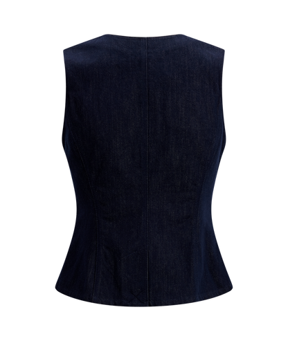 Urban Pioneers Female Bonnie Waistcoat VEST DARK NAVY DENIM