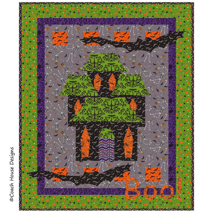 Boo! Three Quilt Pattern