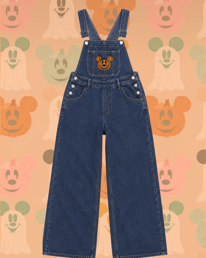 Boo to You Denim Overalls