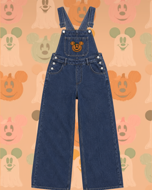 Boo to You Denim Overalls