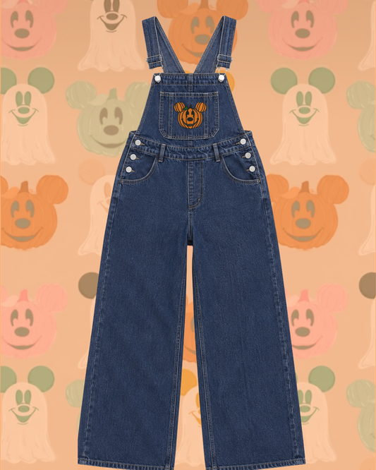 Boo to You Denim Overalls
