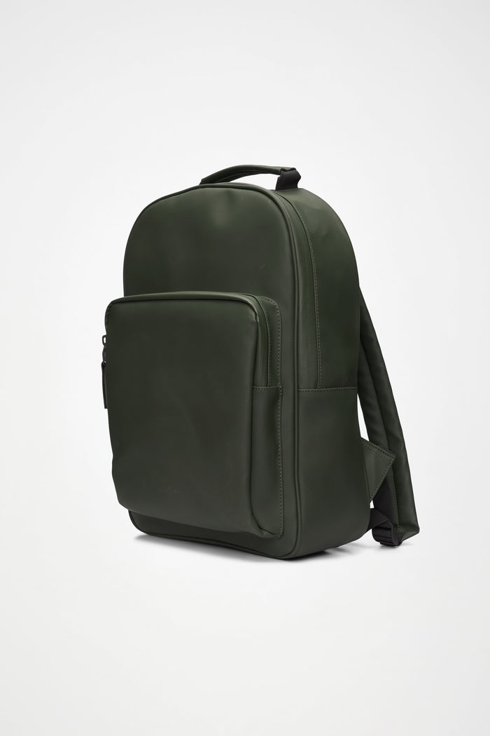 RAINS Book Daypack Large Green 16L H43 x D12 x W30 cm Backpack