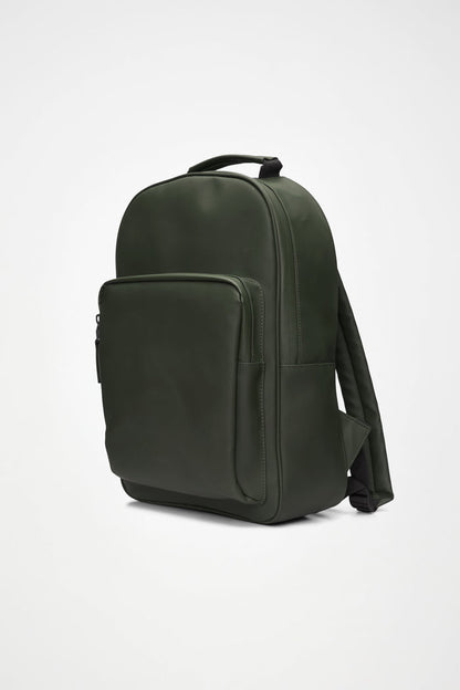 RAINS Book Daypack Large Green 16L H43 x D12 x W30 cm Backpack