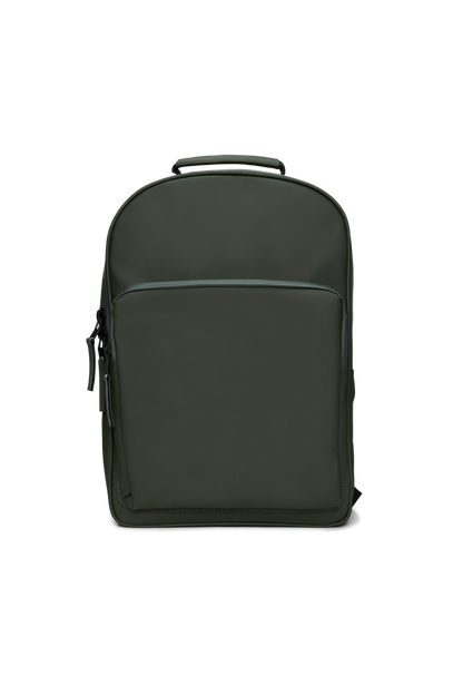 RAINS Book Daypack Large Green 16L H43 x D12 x W30 cm Backpack
