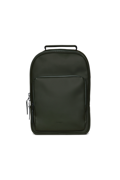 RAINS Book Daypack Green 10.50L H40 x D10 x W27 cm Backpack