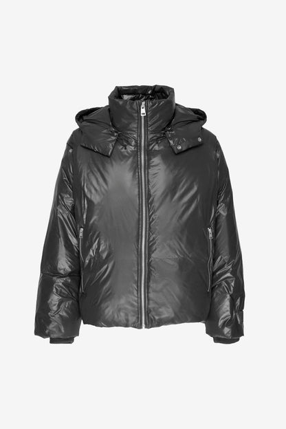 ETUDES STUDIO BOXY DOWN JACKET SHINY BLACK 1