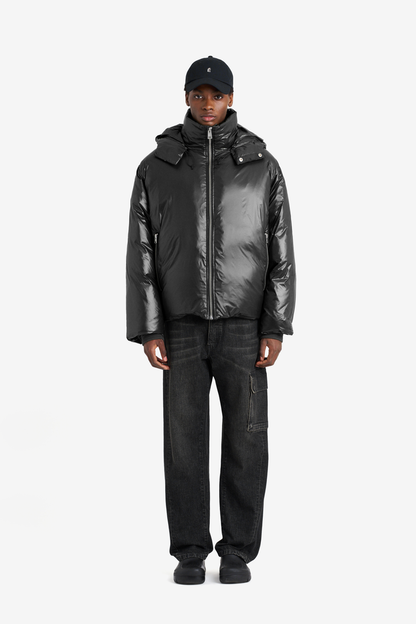ETUDES STUDIO BOXY DOWN JACKET SHINY BLACK 2