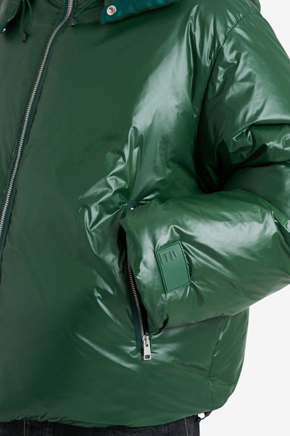 ETUDES STUDIO BOXY DOWN JACKET SHINY GREEN 4