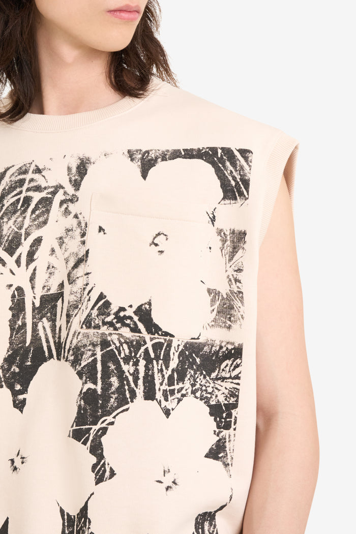 ETUDES STUDIO + ANDY WARHOL BOXY FIT CREW FLOWERS 4