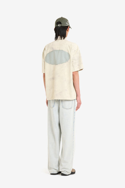 ETUDES STUDIO BOXY RIPSTOP SHIRT SAGE 5
