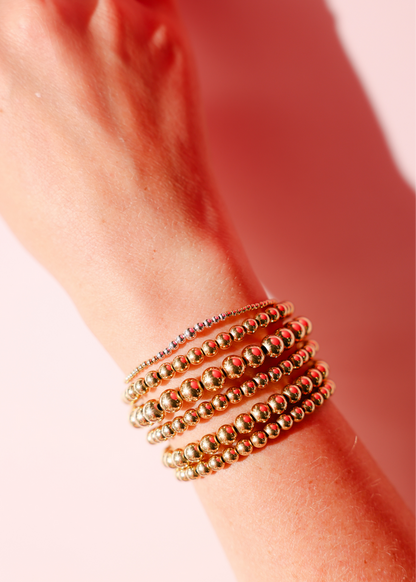 Bracelet Hilo Dainty in Gold with Silver