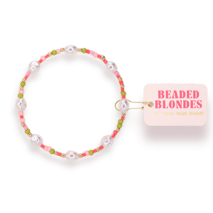 Bracelet Sprinkle Watermelon Pearl