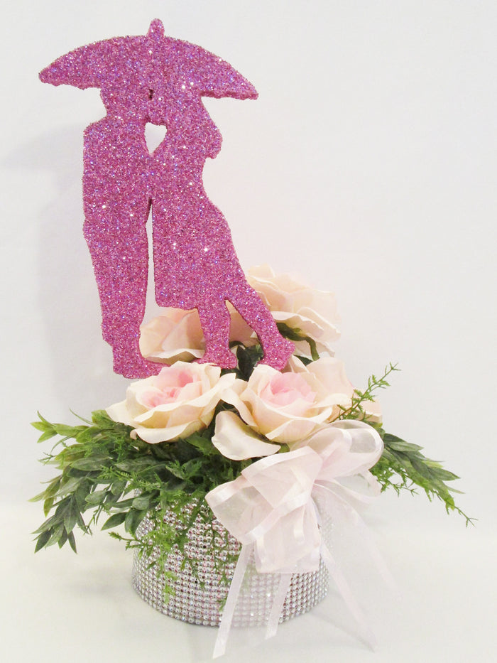 Floral Bridal Centerpiece - Designs by Ginny