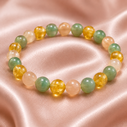 Bringing GOOD LUCK Crystal Bracelet (Inspiration, New Beginning, Confidence)