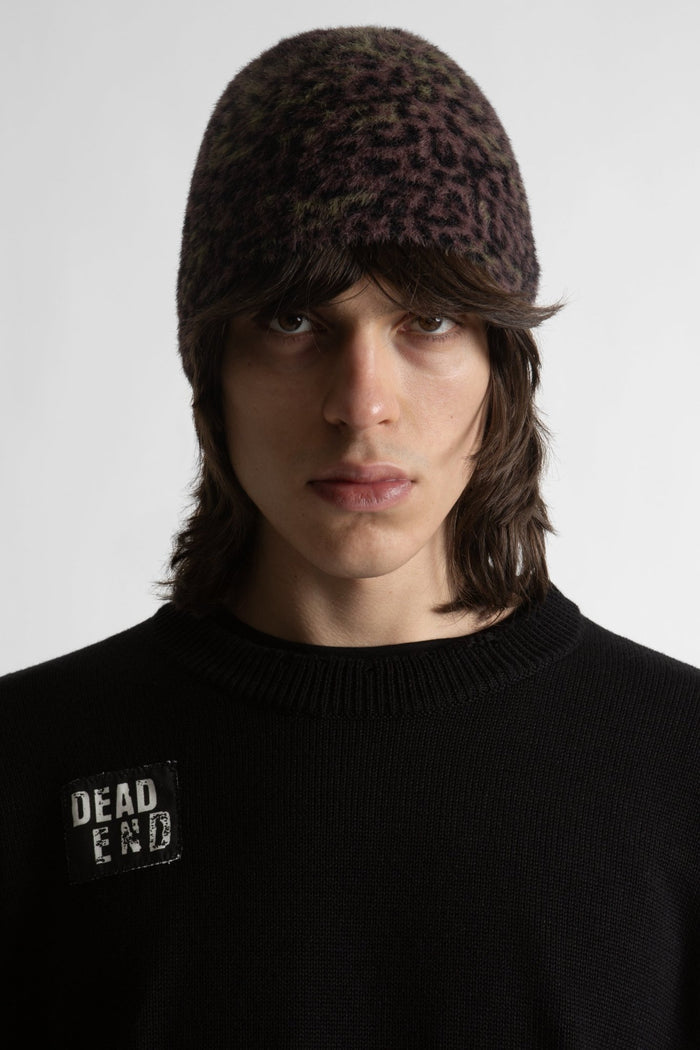 Brow Beanie Cheetah - WASTED PARIS