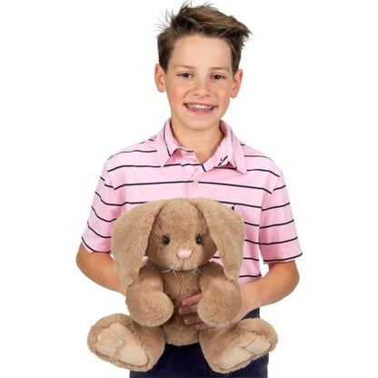 Brown Plush Bunny Rabbit Bubba Huggable