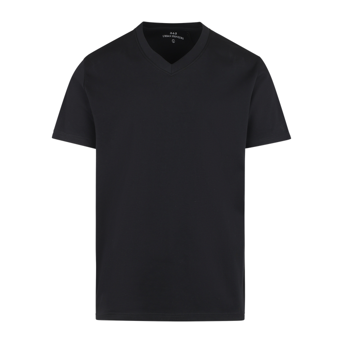 Urban Pioneers Male Bruno V-neck Tee T-SHIRT BLACK