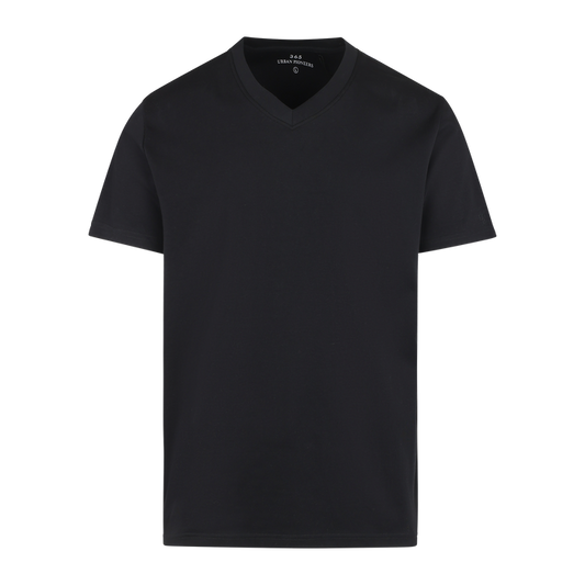 Urban Pioneers Male Bruno V-neck Tee T-SHIRT BLACK