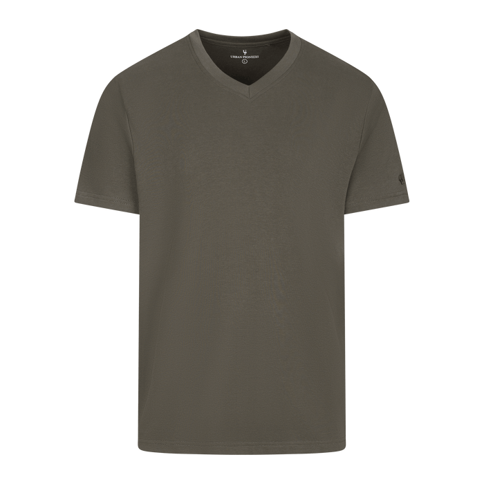 Urban Pioneers Male Bruno V-neck Tee T-SHIRT FOREST NIGHT
