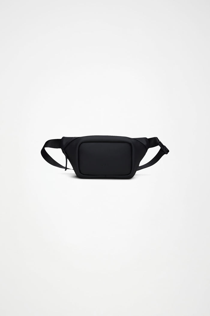 RAINS Bum Bag Mini Black 1.50L H17 x D5.50 x W30 cm Bum bag