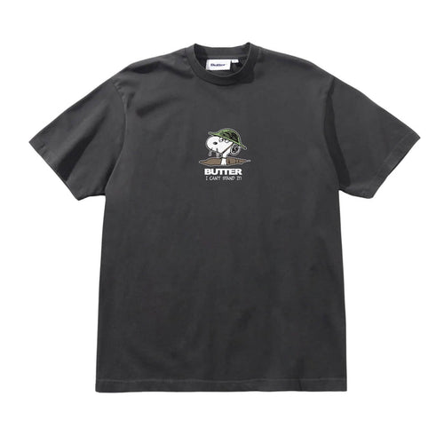 Butter Goods Cant Stand It T-Shirt Washed Black