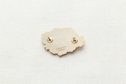 California Poppy Enamel Pin